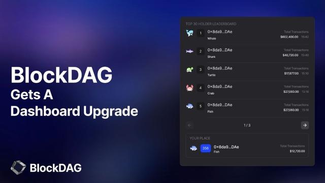 BlockDAG's Dashboard Upgrade and Mining Rigs Revolutionize Transparency and Profitability in Crypto Space