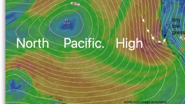 Weatherflow: Meteorologists Tracking North Pacific High and Low-Pressure System