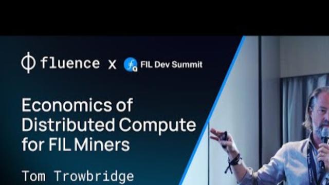 Economics of Distributed Compute for FIL Miners  // Tom Trowbridge @ FIL Dev Summit Singapore