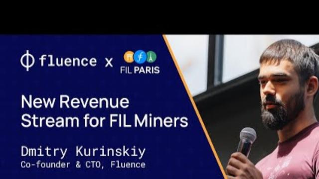 New Revenue Stream for FIL Miners // Dmitry Kurinskiy @ FIL Paris 2023