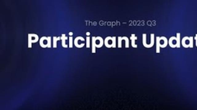 The Graph - Q3 2023 Quarterly Participant Update