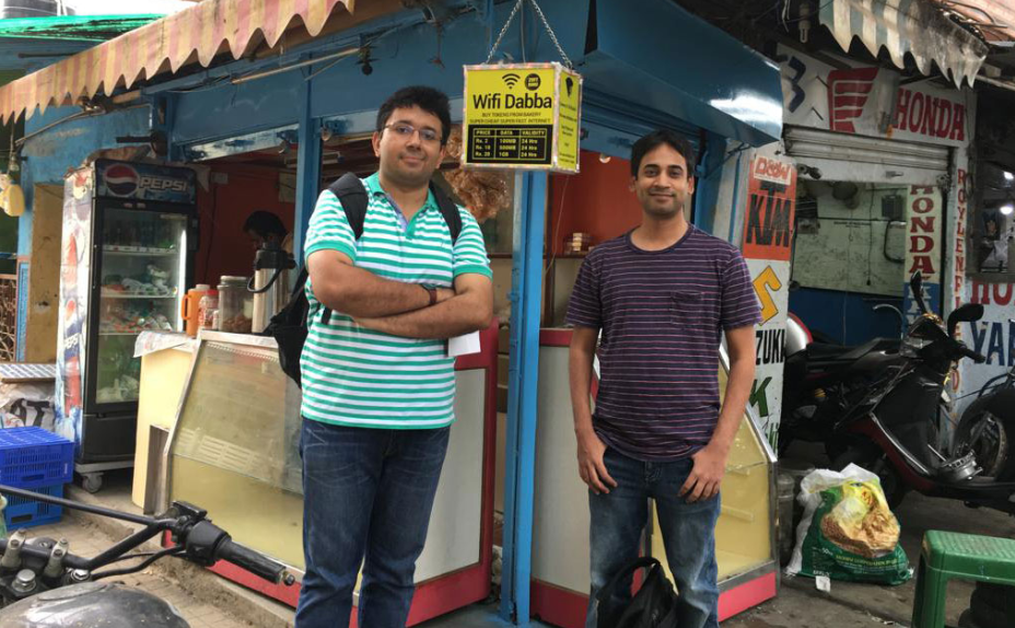 Photo of Dabba Network’s 2 Co-founders