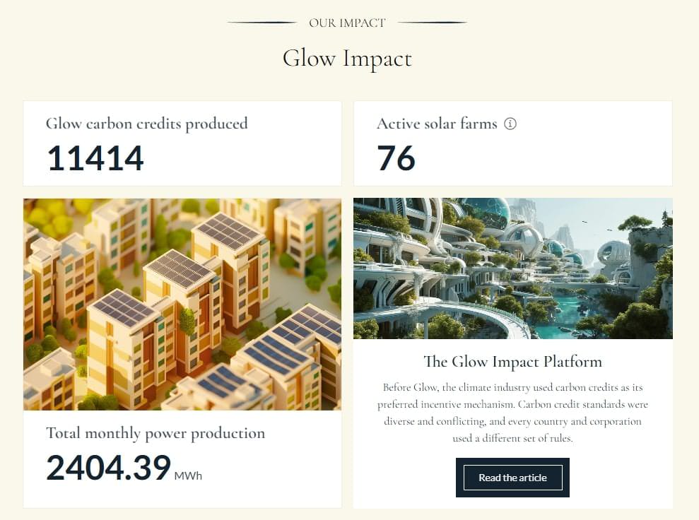The DePIN project Glow and its impact on smart energy so far!
