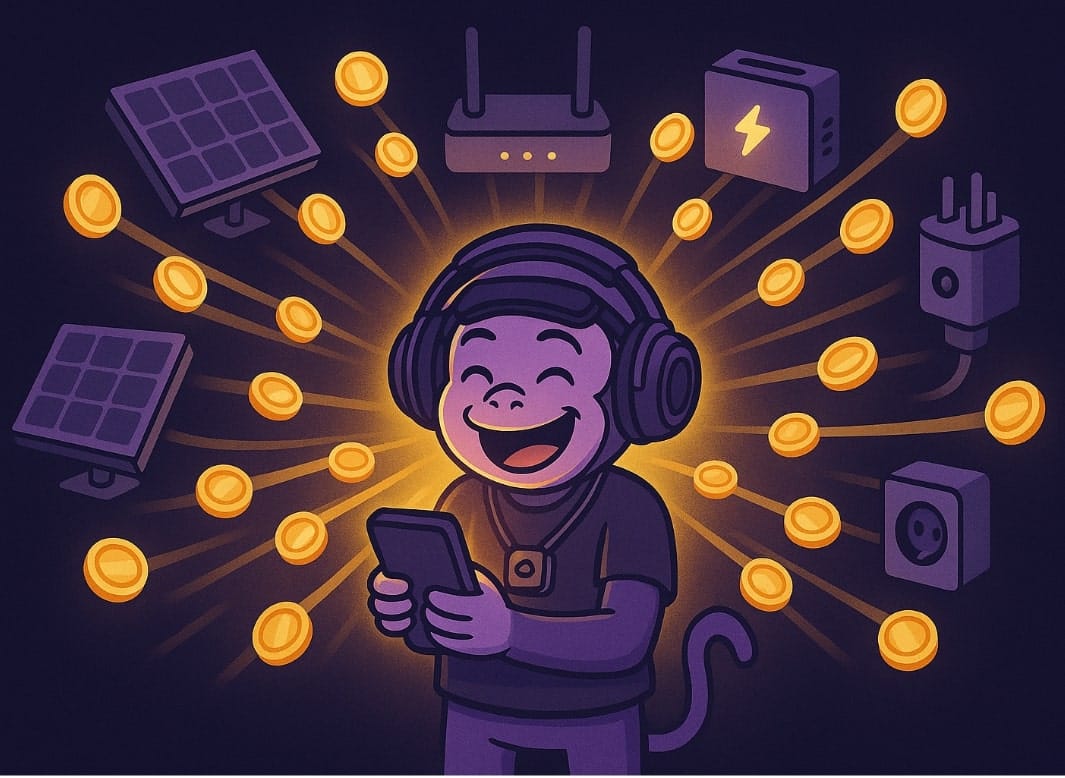DePIN energy doesn’t only help push for better solutions; it rewards you for it too!