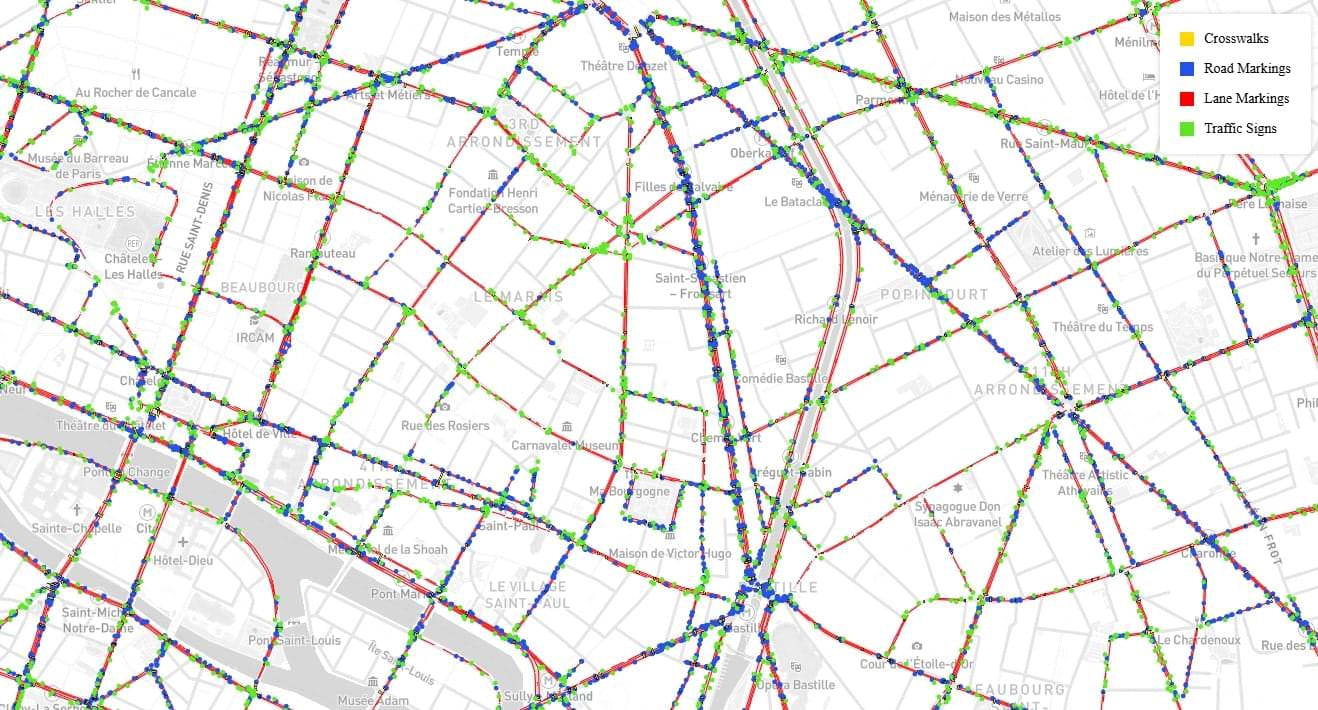 A snapshot of ROVR's progress in Paris, from their public maps!